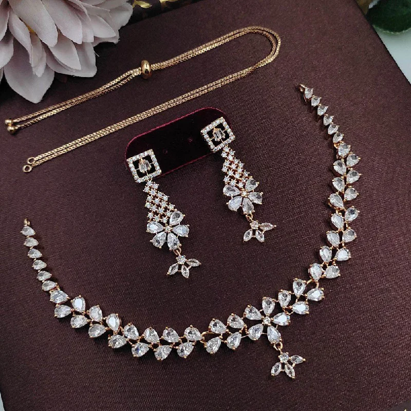 Aamrapali American Daimond Necklace Set