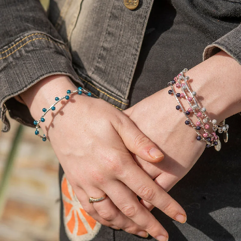 Silver Wrap Bracelet