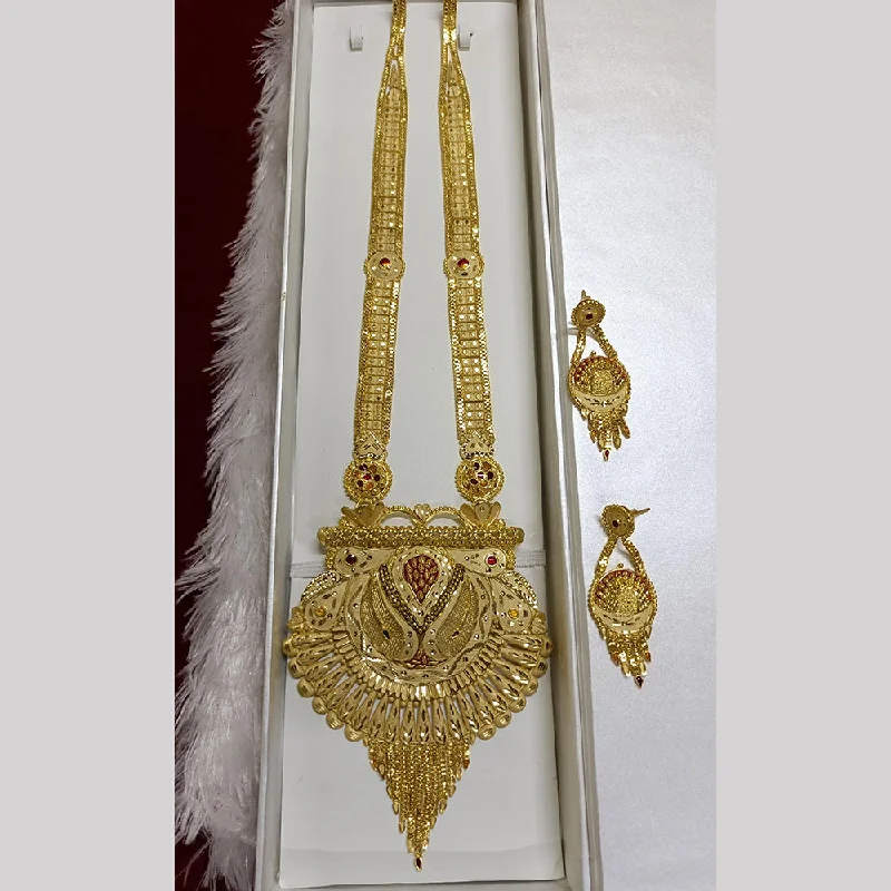 Pari Art Jewellery Forming Long Necklace Set