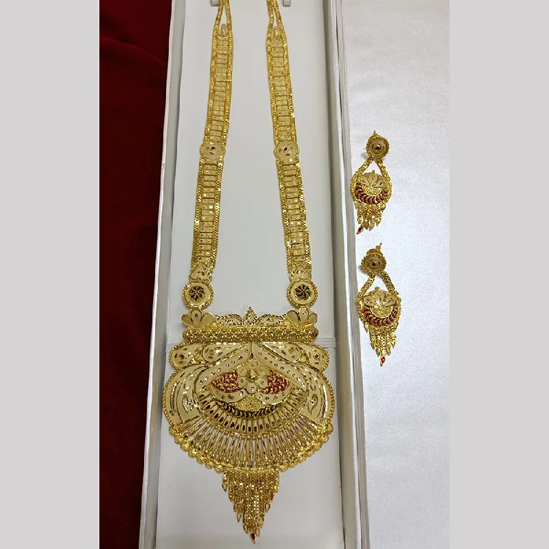 Pari Art Jewellery Forming Long Necklace Set