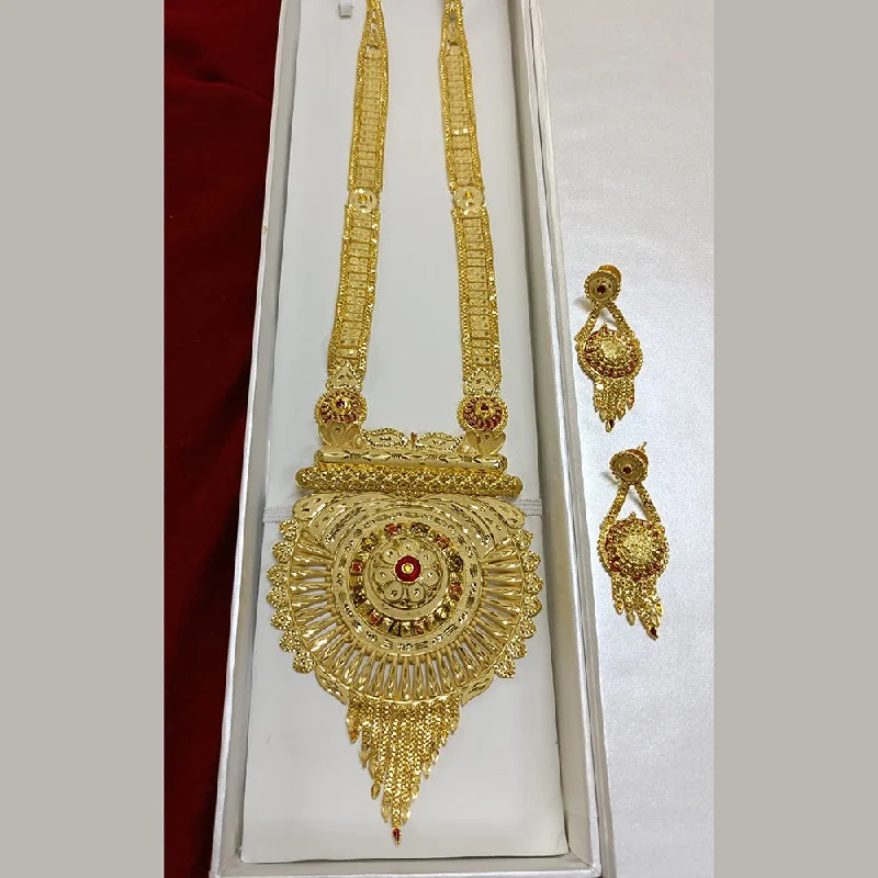 Pari Art Jewellery Forming Long Necklace Set