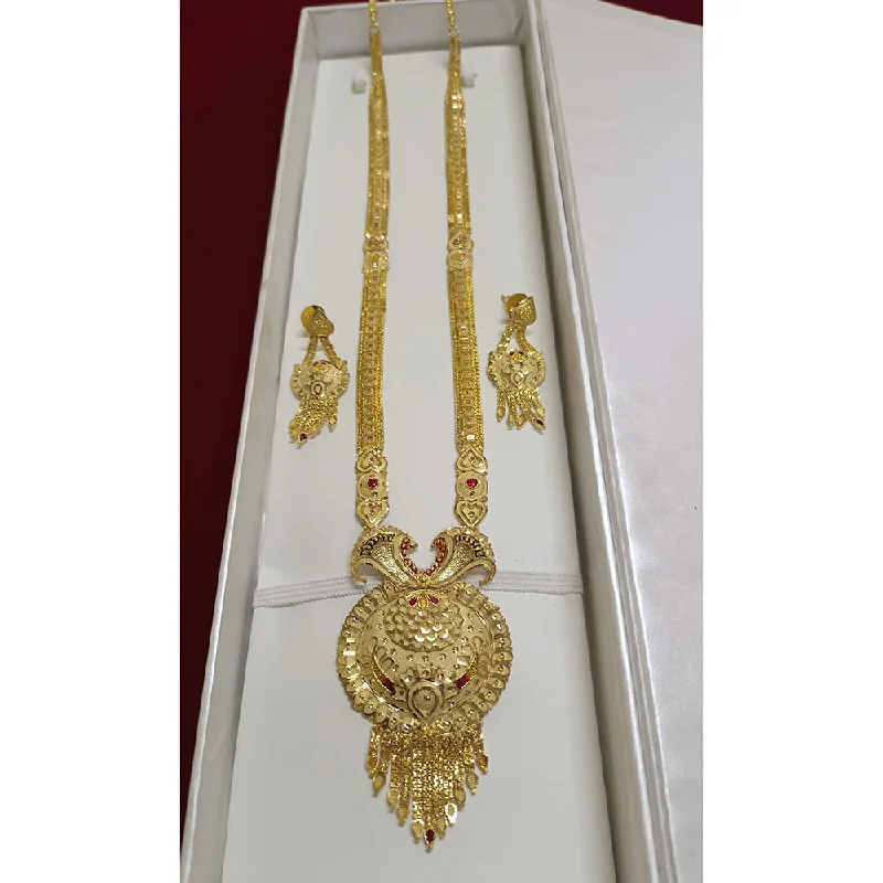 Pari Art Jewellery Forming Long Necklace Set