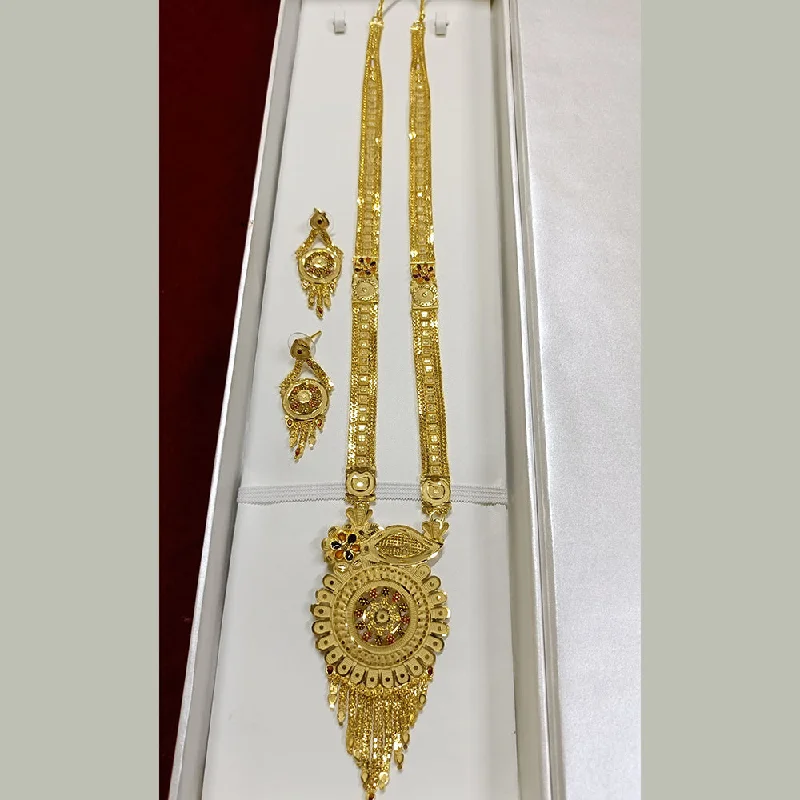 Pari Art Jewellery Forming Long Necklace Set