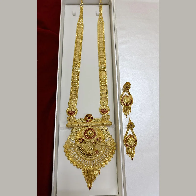 Pari Art Jewellery Forming Long Necklace Set