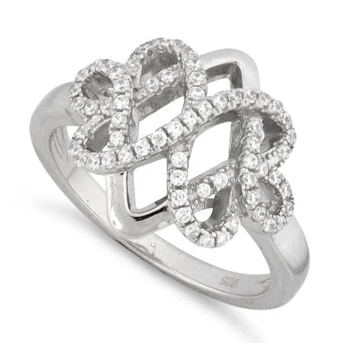 Sterling Silver Royal Pave CZ Ring