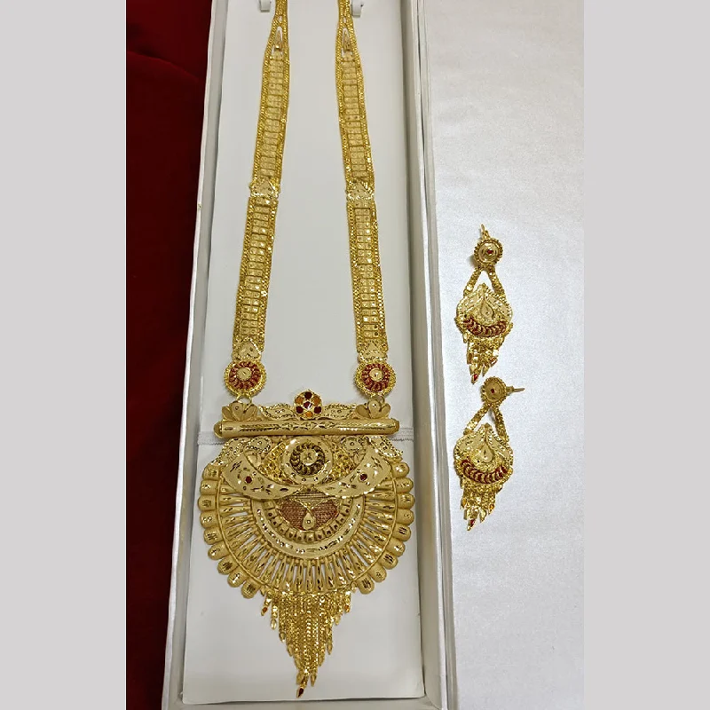 Pari Art Jewellery Forming Long Necklace Set