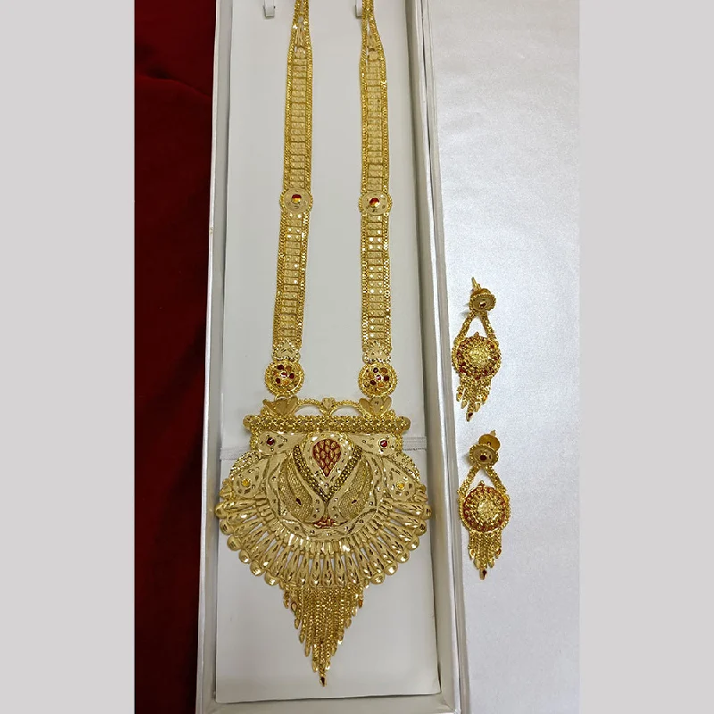 Pari Art Jewellery Forming Long Necklace Set