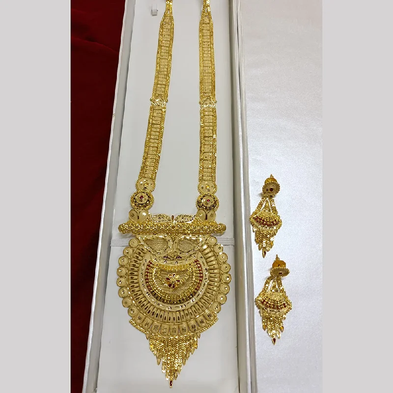 Pari Art Jewellery Forming Long Necklace Set