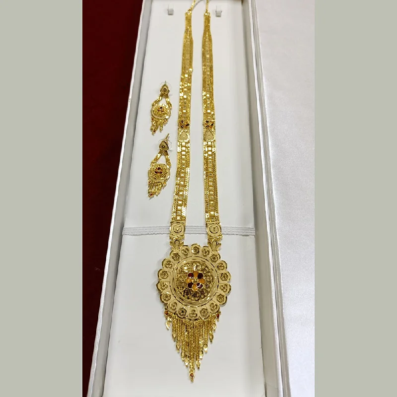 Pari Art Jewellery Forming Long Necklace Set