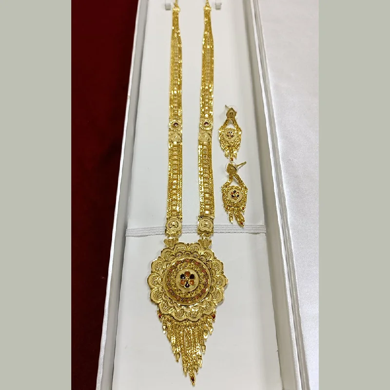 Pari Art Jewellery Forming Long Necklace Set