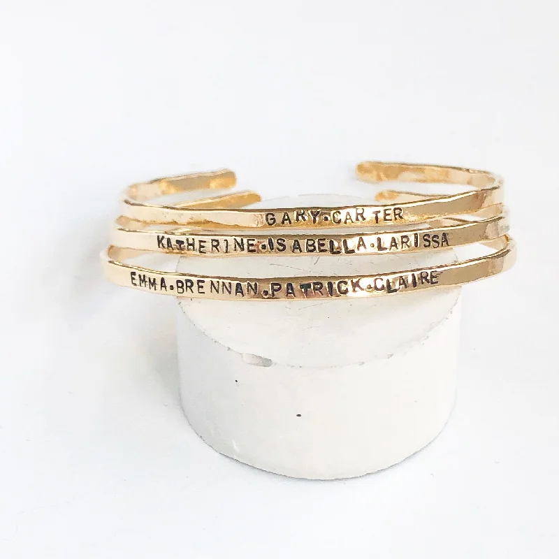 Personalized Caroline Bangle