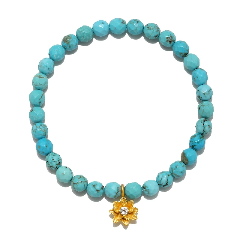 In Transformation Turquoise Gemstone Bracelet